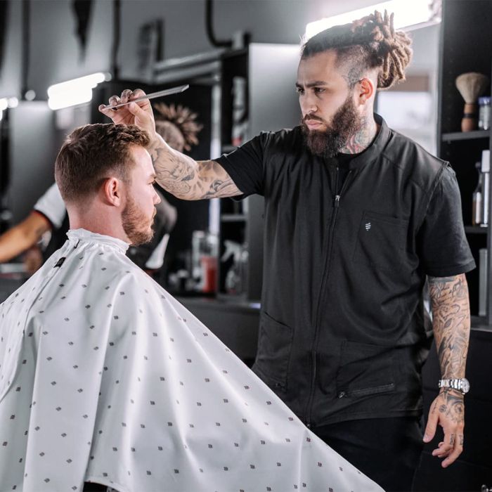 Barber Strong The Barber Vest - Black [S-5XL] #BSV01-BLK