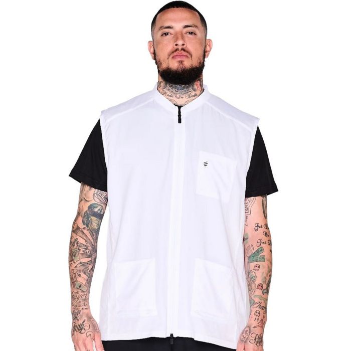 Barber Strong The Barber Vest - White [S-5XL] #BSV01-WHT