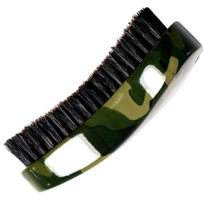 Beauty Town Wavy Coiler Curved Wave Brush Medium - Camo #83103
