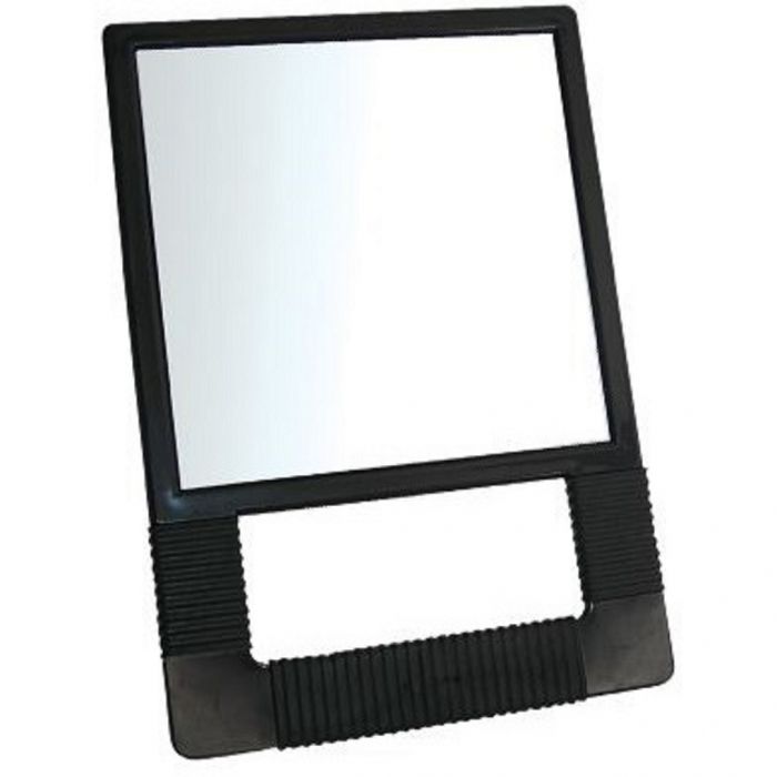 Burmax Soft'n Style Square Hand Held Mirror #SNS-37