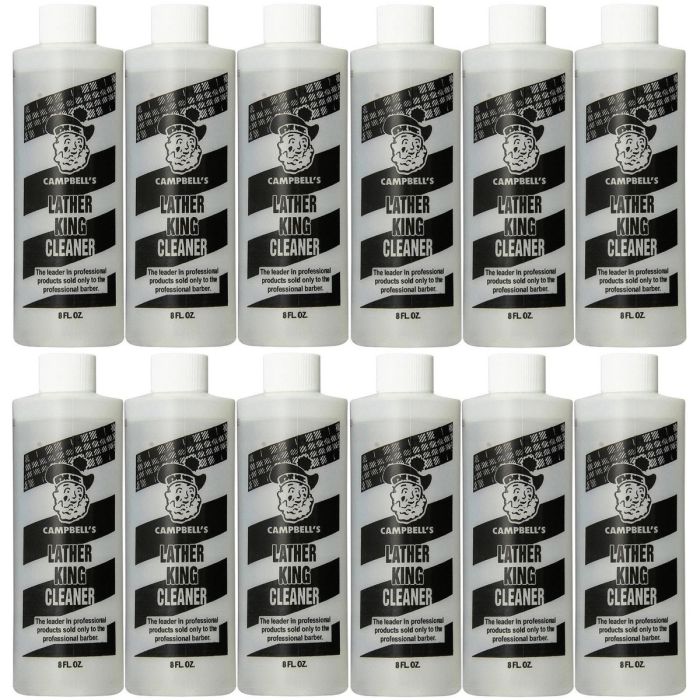 Stephan Campbell's Lather King Cleaner 8 oz [12 Pack]