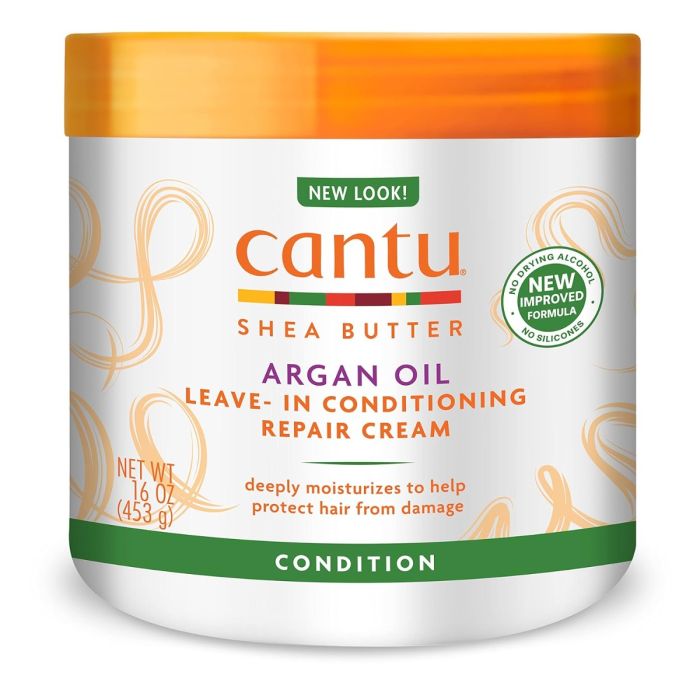 Cantu Argan Oil Leave-In Conditioning Repair Cream 16 oz