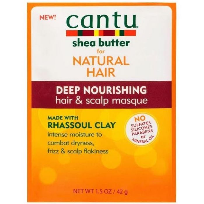 Cantu Shea Butter for Natural Hair Deep Nourishing Hair & Scalp Masque 1.5 oz