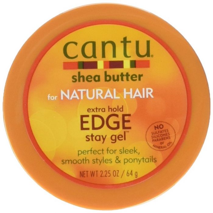 Cantu Shea Butter for Natural Hair Edge Stay Gel - Extra Hold 4.5 oz