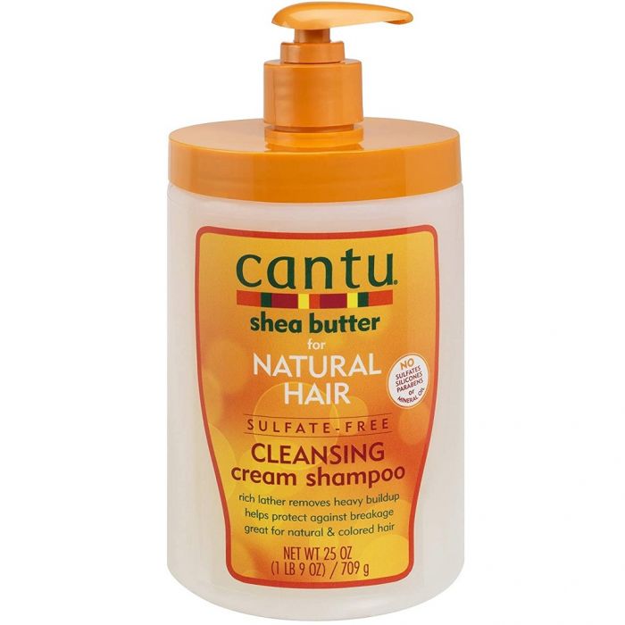Cantu Shea Butter For Natural Hair Sulfate Free Cleansing Cream Shampoo 25 oz