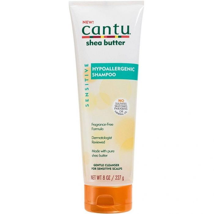 Cantu Shea Butter Sensitive Hypoallergenic Shampoo 8 oz