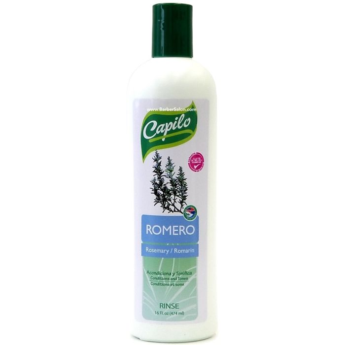 Capilo Conditions and Tones Rinse - Rosemary (Romero) 16 oz