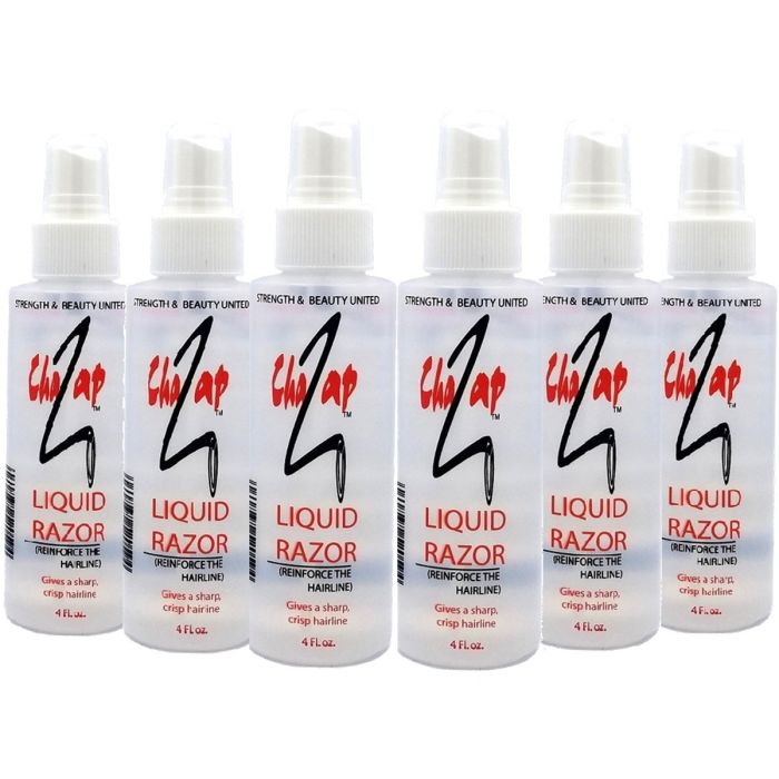 Chazap Liquid Razor 4 oz [6 Pack]