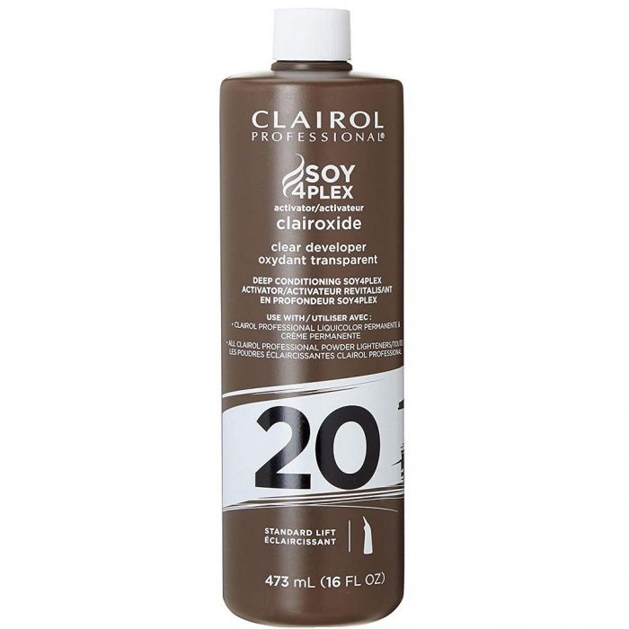 Clairol Soy 4 Plex Clairoxide Clear Developer 20 Volume 16 oz