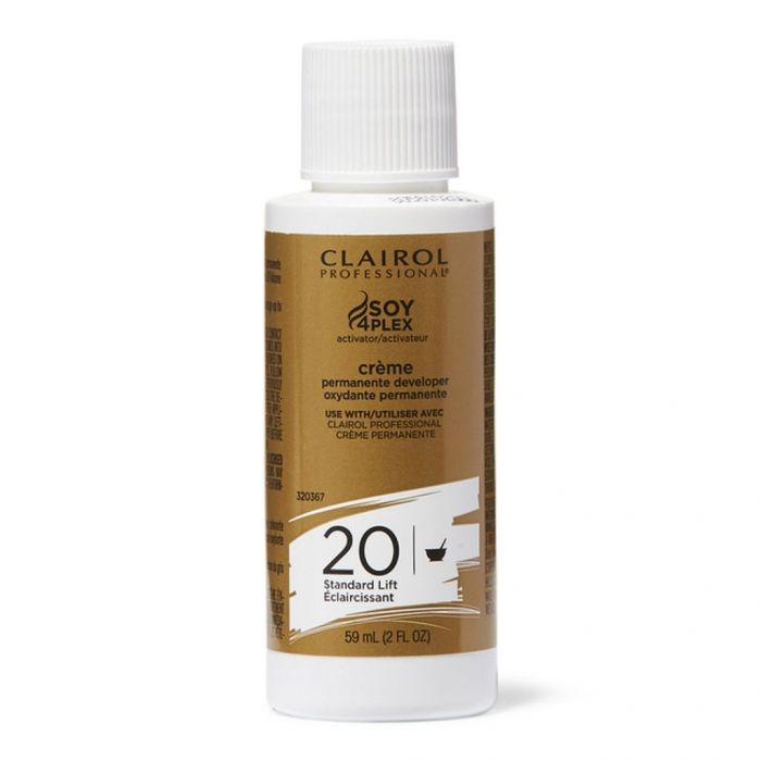 Clairol Soy 4 Plex Creme Permanente Developer 20 Volume 2 oz