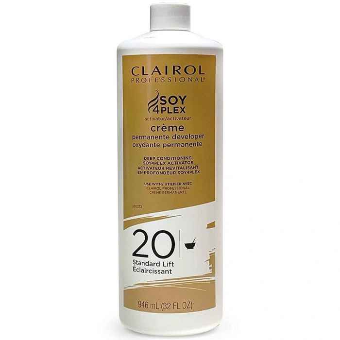 Clairol Soy 4 Plex Creme Permanente Developer 20 Volume 32 oz