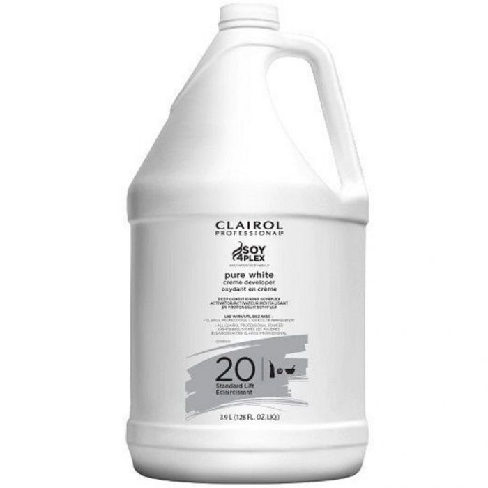 Clairol Pure White Creme Developer 20 Volume 1 Gallon
