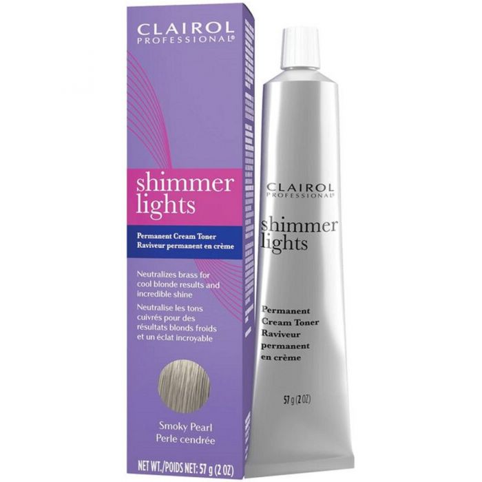 Clairol Shimmer Lights Permanent Cream Toner 2 oz