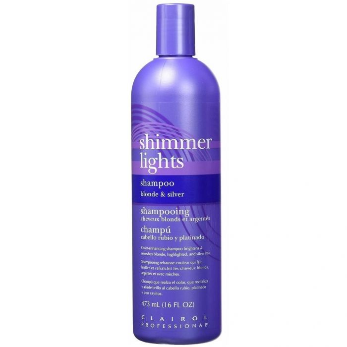 Clairol Shimmer Lights Shampoo Blonde and Silver 16 oz