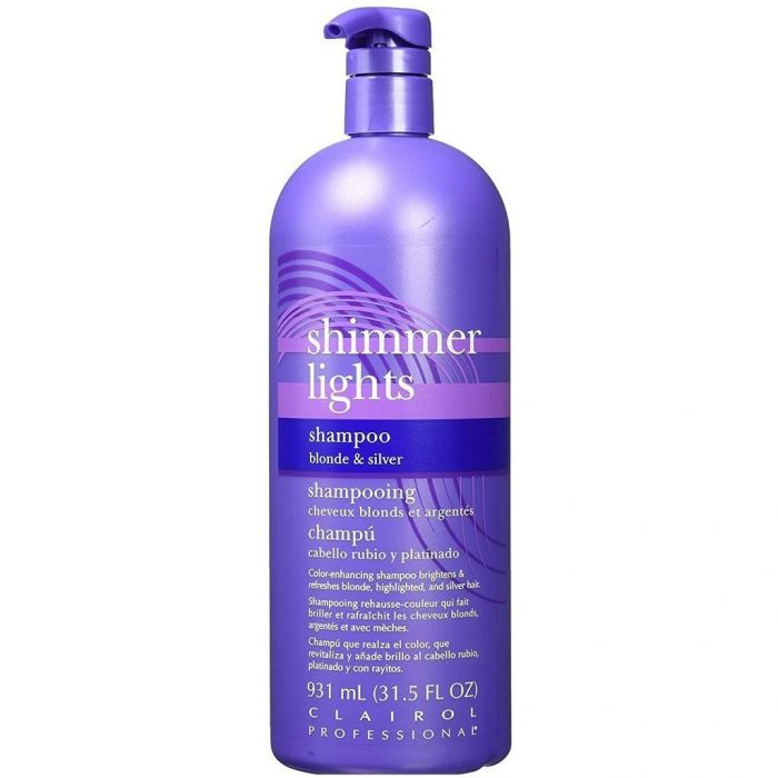 Clairol Shimmer Lights Shampoo Blonde and Silver 31.5 oz