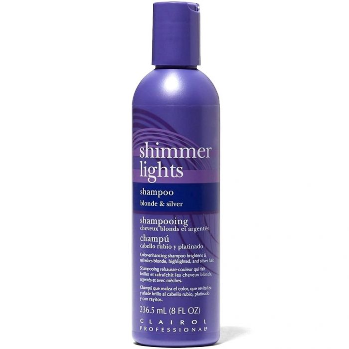 Clairol Shimmer Lights Shampoo Blonde and Silver 8 oz