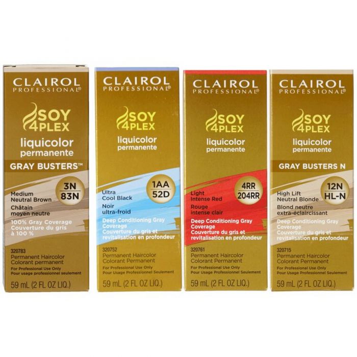 Clairol Soy 4 Plex Liquicolor Permanent Hair Color 2 oz