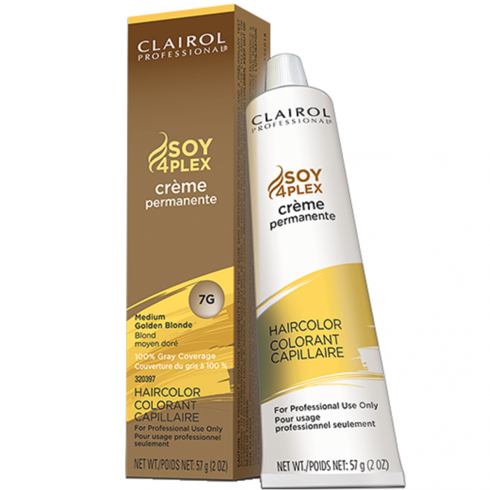 Clairol Soy 4 Plex Creme Permanente Hair Color 2 oz