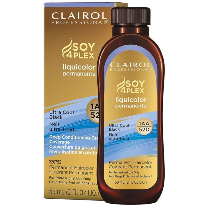 Clairol Soy 4 Plex Liquicolor Permanent Hair Color 2 oz