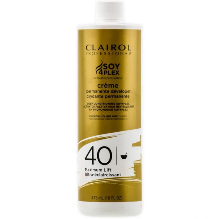 Clairol Soy 4 Plex Creme Permanente Developer 40 Volume 16 oz