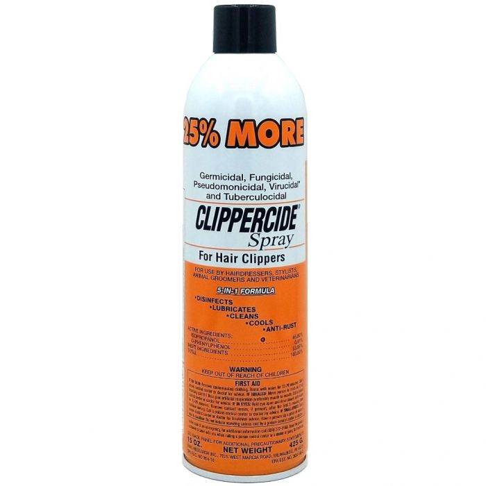 Clippercide Spray for Hair Clippers 15 oz