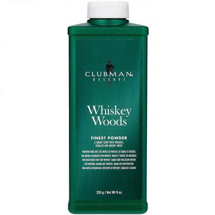 Clubman Reserve Whiskey Woods Finest Powder 9 oz