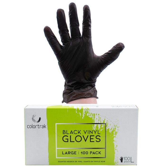 Beautyforever Hair Dye Gloves Black Reusable Salon Hair Color Latex Gloves  Thick Rubber Gloves | Pair Salon Barber Gloves Waterproof Hot Dyeing Gloves  Anti-skid Rubber Long Protective Hands Cover For Home Gardening
