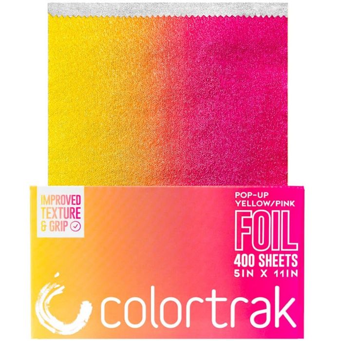 Colortrak Yellow/Pink Gradient Pop-Up Foil (5" x 11") - 400 Sheets #7127