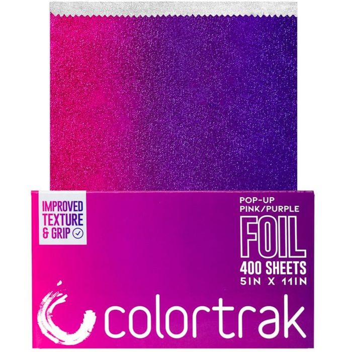 Colortrak Pink/Purple Gradient Pop-Up Foil (5" x 11") - 400 Sheets #7128