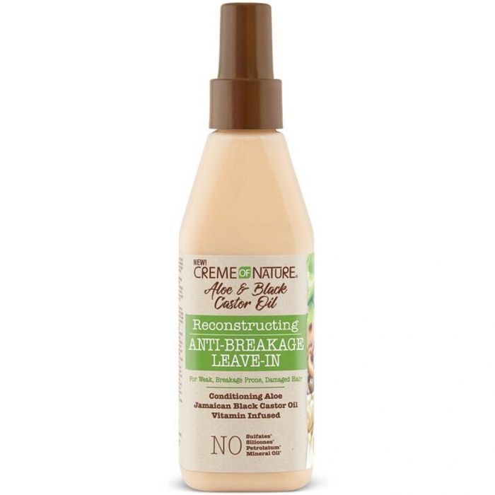 Creme of Nature Aloe & Black Castor Oil Reconstructing Anti-Breakage Leave-In 8 oz