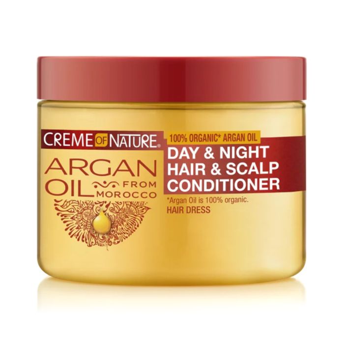 Creme of Nature Argan Oil Day & Night Hair & Scalp Conditioner 4.7 oz