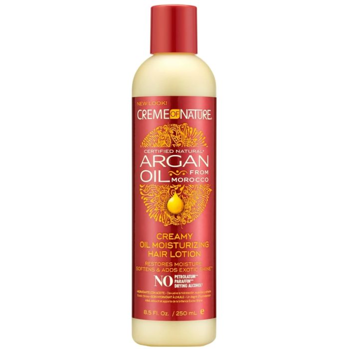 Creme of Nature Argan Oil Creamy Oil Moisturizing Hair Lotion 8.5 oz