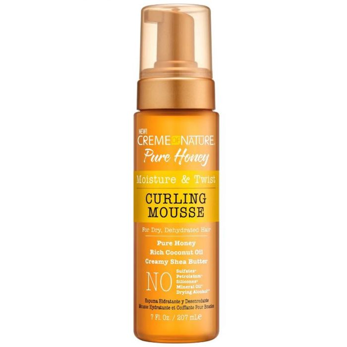 Creme of Nature Pure Honey Moisture & Twist Curling Mousse 7 oz