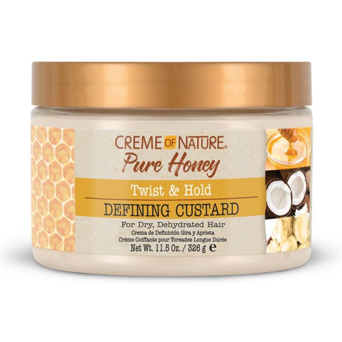 Creme of Nature Pure Honey Twist & Hold Defining Custard 11.5 oz