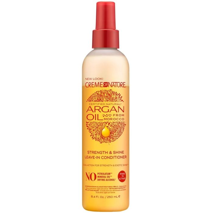 Creme of Nature Argan Oil Strength & Shine Leave-in Conditioner 8.4 oz