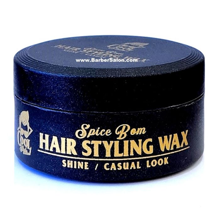 Cool Style Spice Bom Hair Styling Wax - Shine / Casual Look 5.07 oz