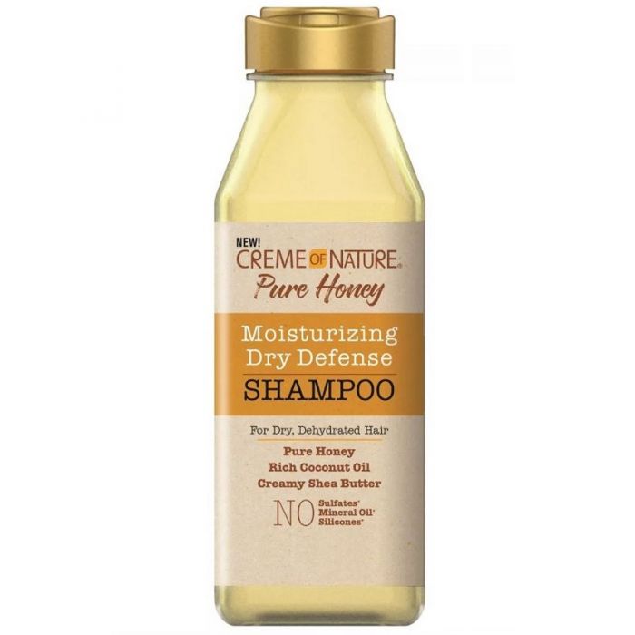 Creme of Nature Pure Honey Moisturizing Dry Defense Shampoo 12 oz