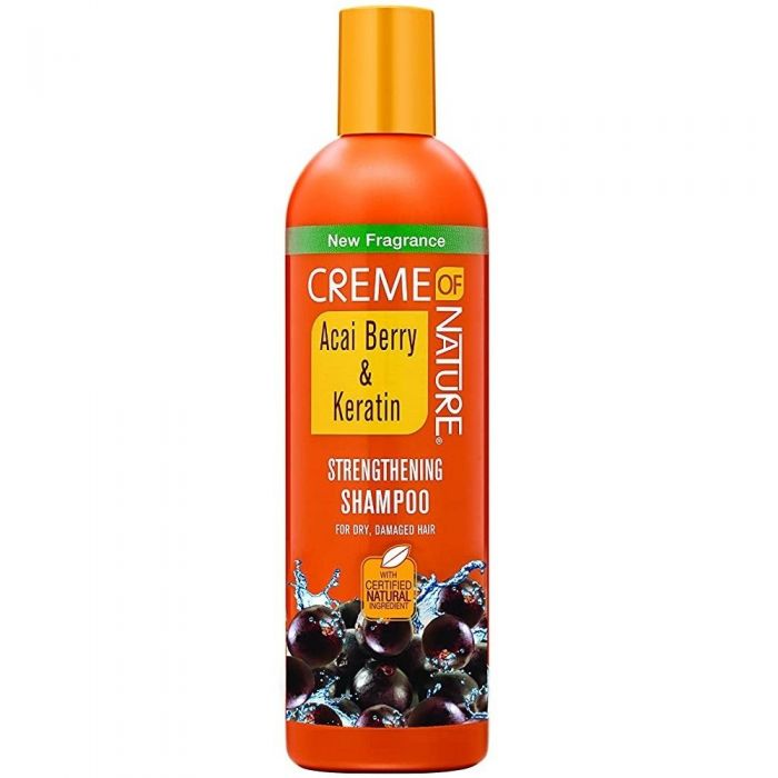 Creme Of Nature Acai Berry & Keratin Strengthening Shampoo 12 oz