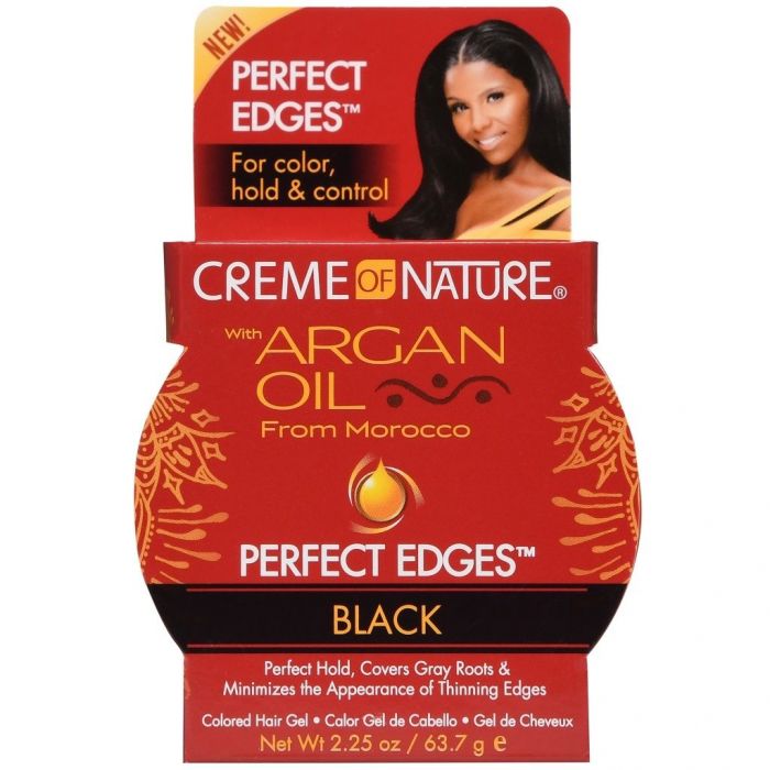 Creme Of Nature Argan Oil Perfect Edges - Black 2.25 oz