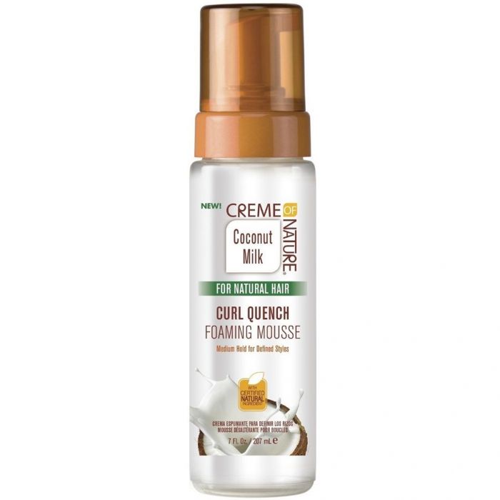 Creme Of Nature Coconut Milk Curl Quench Foaming Mousse 7 oz