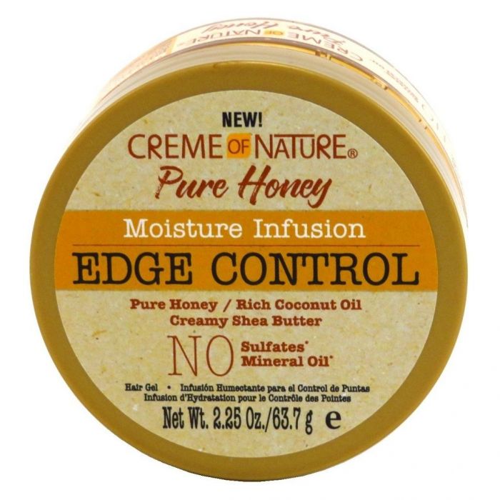 Creme of Nature Pure Honey Moisture Infusion Edge Control 2.25 oz