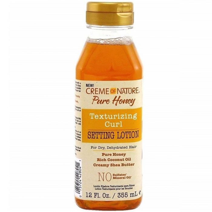 Creme of Nature Pure Honey Texturizing Curl Setting Lotion 12 oz
