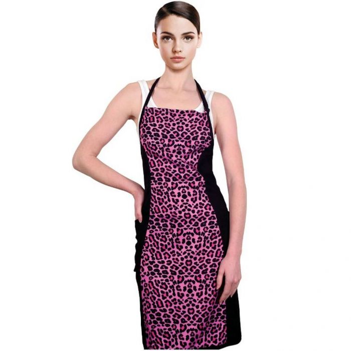 Cricket Slimming Apron - Hot Pink Cheetah #5512160