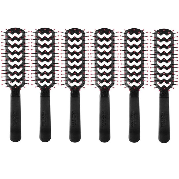 Cricket Static Free Fast Flo Black Brush #5511832 [6 Pack]