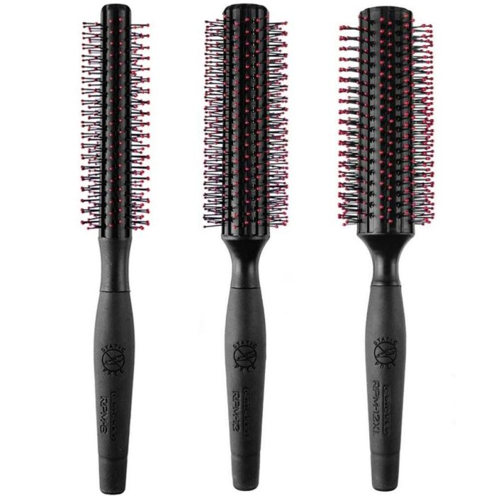 Cricket Static Free RPM Black Roll Brush [Available in 1.25", 1.5", 1.75"]
