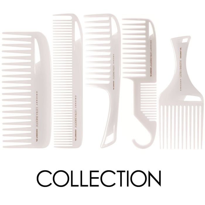 Cricket Ultra Smooth Coconut Oil Combs [COLLECTION]
