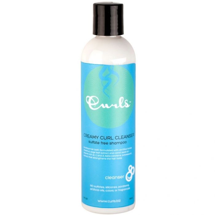 Curls Creamy CURL Cleanser Sulfate Free Shampoo 8 oz