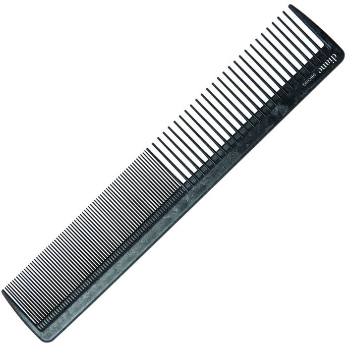 Diane Silicone Basin Comb 8 1/2" - Black #DBC002