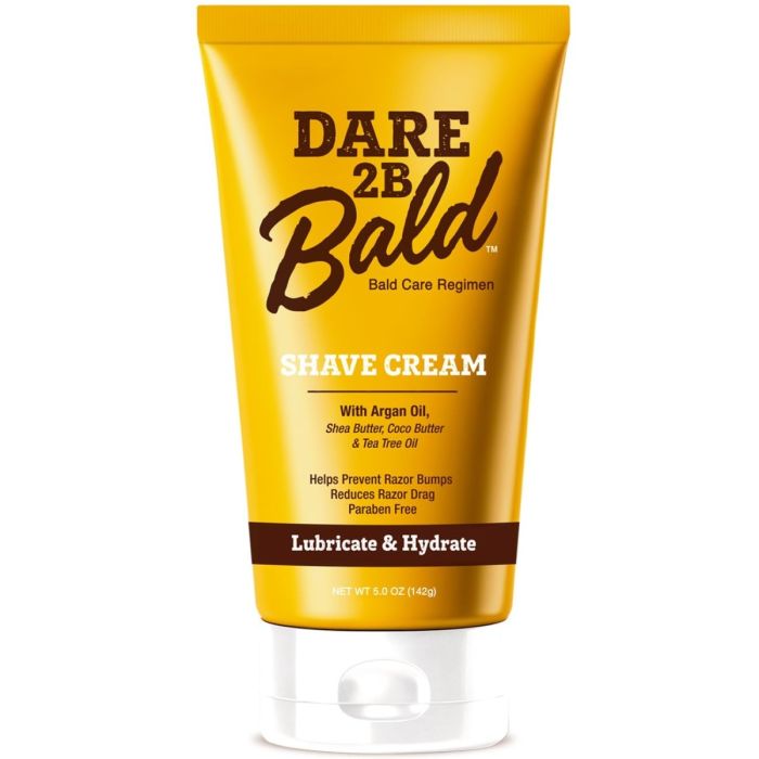 High Time Dare To Be Bald Shave Cream with Argan Oil 5 oz
