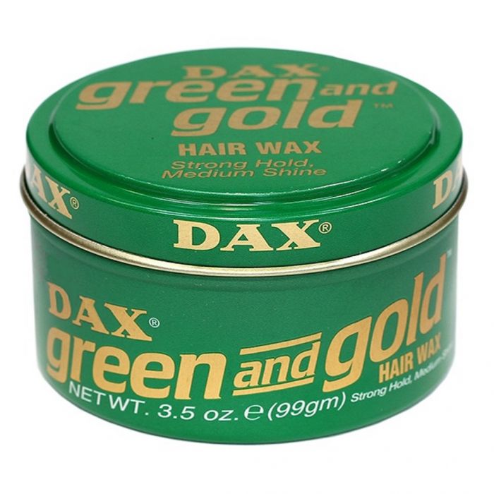 Dax Green and Gold Hair Wax 3.5 oz